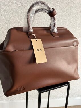 BÉIS Essential Weekender in Maple